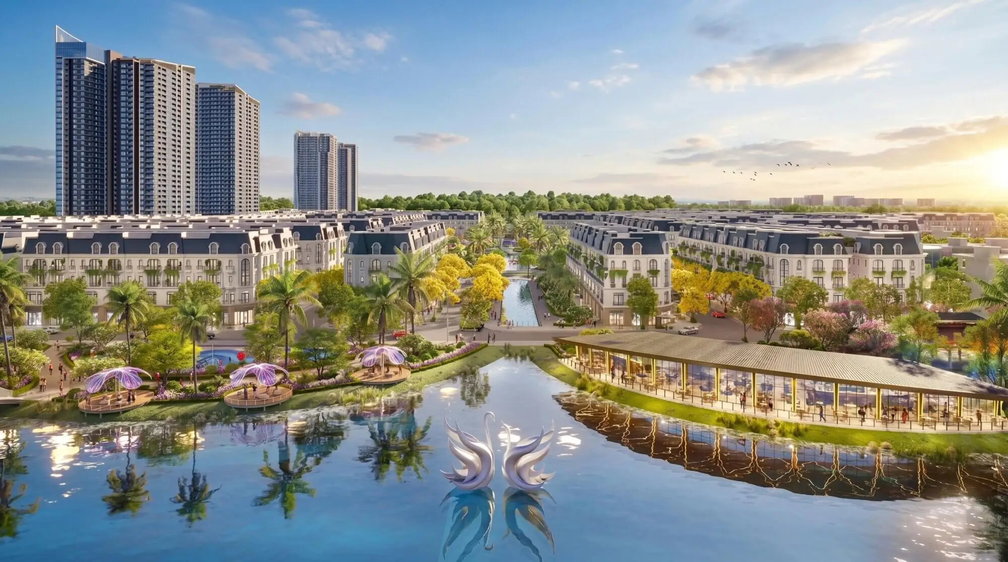 Phối cảnh dự án Forestia Park Hưng Yên