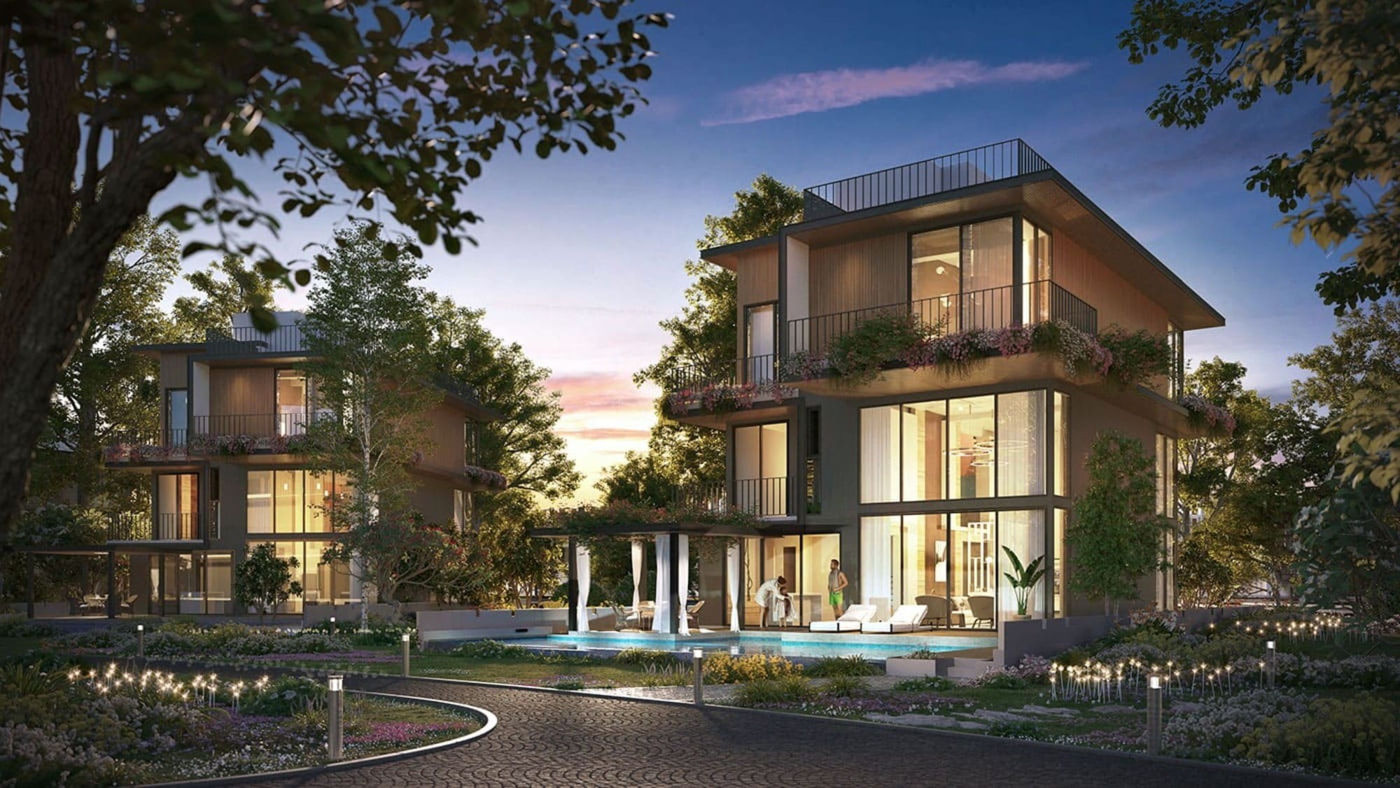 Không gian biệt thự ven hồ tại Forestia Park Phố Nối